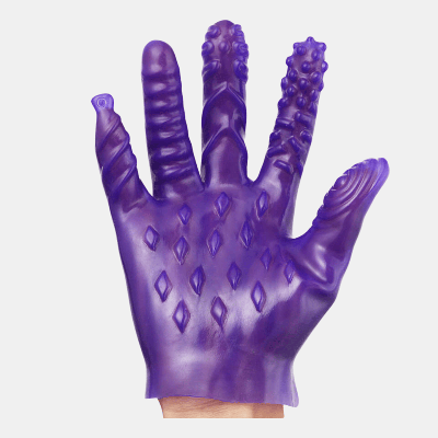 Vigor Hand Gloves Making Fun For Big People Playtime - Purple