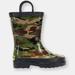 Western Chief Kids Camo Rain Boots - Green - 7 TODDLER
