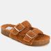 Journee Collection Journee Collection Women's Tru Comfort Foam Delpheen Slipper - Brown - 11