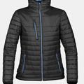 Stormtech Womens/Ladies Gravity Thermal Padded Jacket - Black/Marine Blue - Black - XL
