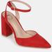 Journee Collection Journee Collection Women's Tyyra Pump - Red - 6