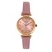 Bertha Watches Bertha Jasmine Leather-Band Watch - Pink