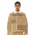 Cult of Individuality Type II Denim Jacket - Beige - Brown - S