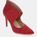 Journee Collection Women's Tru Comfort Foam Junniper Pump - Red - 8.5