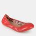 Journee Collection Journee Collection Women's Lindy Flat - Red - 6.5