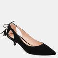 Journee Collection Journee Collection Women's Bindi Kitten Heel - Black - 7.5