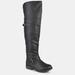 Journee Collection Journee Collection Women's Wide Calf Kane Boot - Black - 7.5