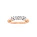 Diamonbliss Princess 5-Stone Ring - Pink - CARAT: 2/SIZE: 8