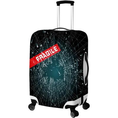 Primeware Inc. Decorative Luggage Cover - Black - MD