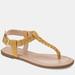 Journee Collection Journee Collection Women's Tru Comfort Foam Genevive Sandal - Yellow - 6