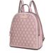 MKF Collection by Mia K Sloane Vegan Leather Multi compartment Backpack - Pink