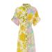 Alemais Elora Patchwork Shirtdress (Final Sale) - Yellow - UK12