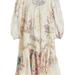 ZIMMERMANN Jude Spliced Trim Mini Dress - White - 0