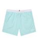Hugo Boss Men Standard Medium Length Solid Swim Shorts Trunks - Green