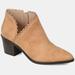 Journee Collection Journee Collection Women's Tessa Bootie - Brown - 7.5