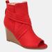 Journee Collection Journee Collection Women's Sabeena Bootie - Red - 9