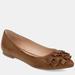 Journee Collection Journee Collection Women's Judy Flat - Brown - 6