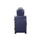 MKF Collection by Mia K Tulum 2-Piece Carry-On Luggage Set - Blue