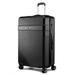 MKF Collection by Mia K Mykonos Extra Large Check-In Spinner Trolley Bag - Black