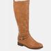 Journee Collection Journee Collection Women's Tru Comfort Foam Extra Wide Calf Ivie Boot - Brown - 8.5