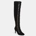 Journee Collection Journee Collection Women's Wide Calf Trill Boot - Black - 8