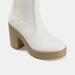 Journee Collection Journee Collection Women's Tru Comfort Foam Riplee Bootie - White - 12