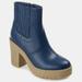 Journee Collection Journee Collection Women's Tru Comfort Foam Riplee Bootie - Blue - 7.5