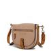 MKF Collection by Mia K Drew Vegan Leather Color Block Womenâ€™s Shoulder Handbag - Brown