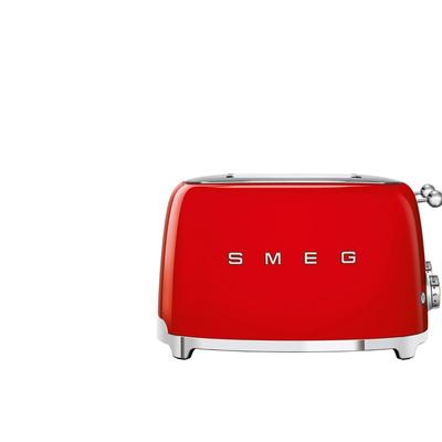 Smeg 4x4 Slot Toaster TSF03 - Red