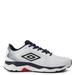 Umbro Mens Impulsa II Sneakers - White/Vermillion/Dark Navy - White - 7