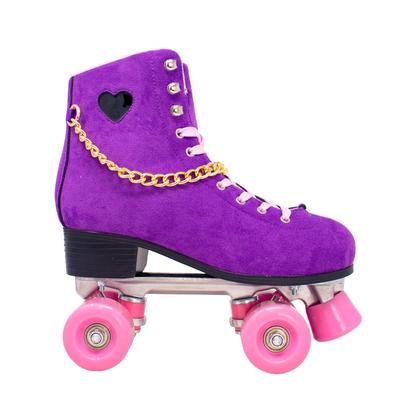 Cosmic Skates Purple Chain Roller Skates - Purple - 6