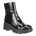 Naked Feet XENUS Platform Ankle Boots - Black