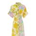 Alemais Elora Patchwork Shirtdress (Final Sale) - Yellow - UK10