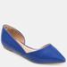 Journee Collection Journee Collection Women's Wide Width Cortni Flat - Blue - 9