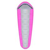 Fresh Fab Finds Mummy Sleeping Bag Camping Sleeping Bags For Adults Outdoor Soft Thick Water-Resistant Moisture-proof Sleep Bag - Pink