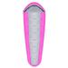 Fresh Fab Finds Mummy Sleeping Bag Camping Sleeping Bags For Adults Outdoor Soft Thick Water-Resistant Moisture-proof Sleep Bag - Pink