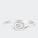 Haus of Brilliance 10K White Gold Diamond Promise The 1/20 Carat Ring - White - 8