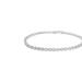 Haus of Brilliance .925 Sterling Silver 1/2 cttw Miracle-Set Diamond Bezel Look Tennis Bracelet - White - 7