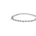 Haus of Brilliance 14K White Gold Round Cut White And Blue Diamond Fashion Bracelet - White - 7