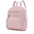 MKF Collection by Mia K Romana Vegan Leather Womenâ€™s Backpack - Pink