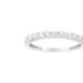 Haus of Brilliance IGI Certified 1/2 Cttw Diamond 10K White Gold Prong Set Fluted Band Style Ring - White - 6
