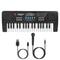 Fresh Fab Finds 37 Keys Digital Music Electronic Keyboard Electric Piano Musical Instrument Kids Learning Keyboard Microphone For 3-10 Year Old Kids Girls Boys
