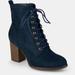 Journee Collection Women's Baylor Bootie - Blue - 8