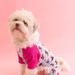 Leveret Dog Cotton Puppy Pajamas - Pink - XXXL