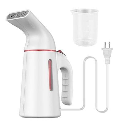 Fresh Fab Finds 700W Garments Steamer Portable Handheld Steamer Travel Electric Steamer For Garments Clothing Wrinkles Remover 30S Heat Up 150ML Water Tank - White