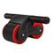 Fresh Fab Finds Automatic Rebound Abdominal Wheel Anti-Slip AB Roller Wheel With Kneel Pad Phone Holder Home Gym Abdominal Exerciser For Men Women - Red