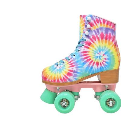 Cosmic Skates Girls Tie-Dye Skates - Pink - 6