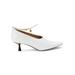 Chain Trim Faux Leather Pumps - White - Stella McCartney Heels