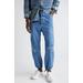 Caldwell Ripped Cotton & Linen Chambray Drawstring Pants