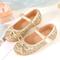 Mädchen Flache Schuhe Täglich Schuhe für das Blumenmädchen Prinzessin Schuhe Schulschuhe Glanz Tragbar Federung Atmungsaktivität Prinzessin Schuhe Kleine Kinder (4-7 Jahre) Kleinkinder (2–4 J.)